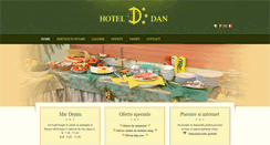 Desktop Screenshot of hoteldan.ro