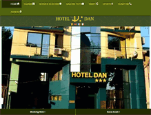 Tablet Screenshot of hoteldan.ro